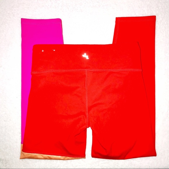 Joy Lab ColorBlock Cropped Spandex Leggings - Picture 5 of 7